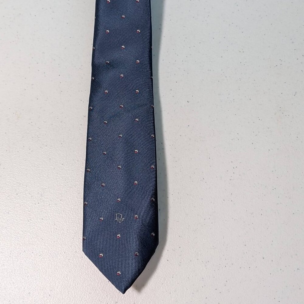 Christian‎ Dior 3" Wide Logo Tie
